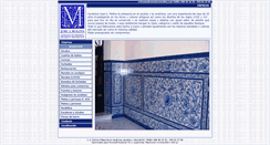 Desktop Screenshot of ceramicasmolina.com