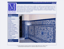 Tablet Screenshot of ceramicasmolina.com